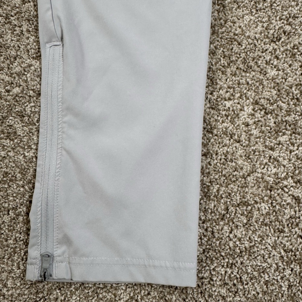 Under Armour Mens Size M‎ Squad Warm Up Zip Ankle Feather Grey Pant - Picture 3 of 16